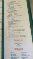 Esteban's Cafe Y Cantina menu