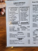 Wences Acton Chinese Food menu