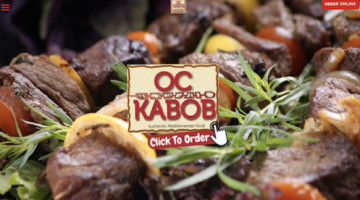 Oc Kabob And Grill food