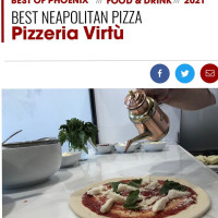 Pizzeria Virtu food