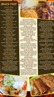 El Bandido Oak Hill menu