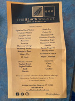 Black Walnut Bakery menu