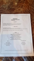 Figaro The Dining Room menu