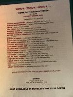 Fiddle Inn menu
