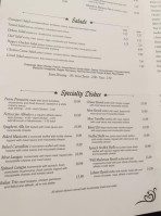 Giuseppes Italiano menu