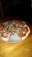 Old 99 Brewing Co. Featuring Loggers Pizza food