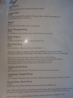 Gristmill River Restaurant Bar menu
