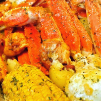 Hot Crab Cajun Seafood food