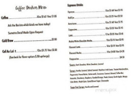 Sweetie Pie's Baked Goods And Coffee Shop menu