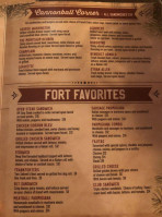 Fort View Inn menu