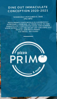 Pizza Primo food