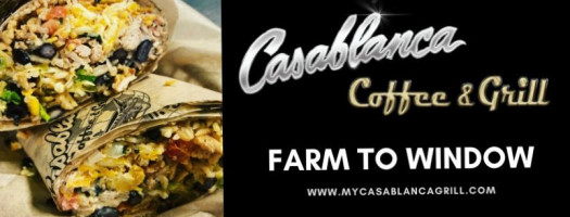 Casablanca Coffee Grill food