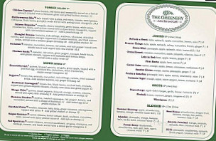 The Greenery Juice And Cafe menu