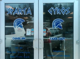 Sparta Gyros inside