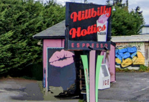 Hillbilly Hotties Coffee outside
