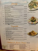 Hot Point Chinese menu