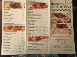 Thompson House Of Pizza food