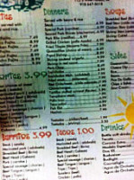 La Favorita menu