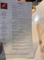 Red Tail Grill menu