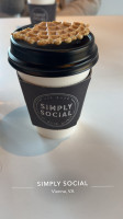 Simply Social Coffee outside