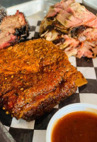 Backdraft Barbeque At Third Street Station food