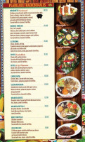 Cilantro Mexican menu