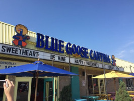 Blue Goose Cantina outside