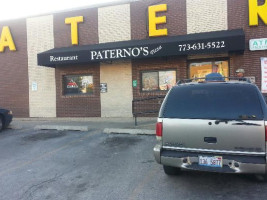 Paterno's Original Pizza Sports outside