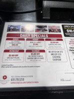 Santucci's Original Square Pizza menu