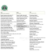Local's Coffee Smoothies menu
