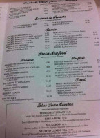 Blue Swan Diner menu