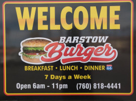 Barstow Burger food