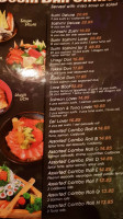 Asian Fusion Grills Sushi menu