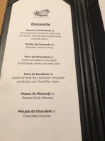 Moqueca Brazilian Cuisine menu