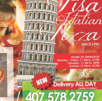 Pisa Pizza inside