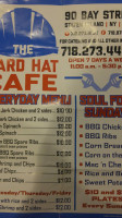 Hard Hat Cafe menu