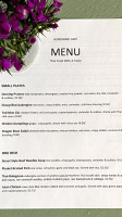 Aubergine menu