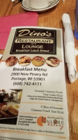 Dino's And Lounge food