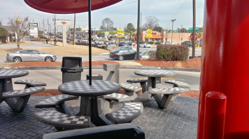 Checkers outside