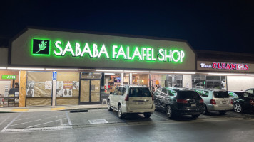 Sababa Falafel Shop outside