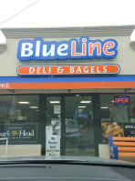Blue Line Deli Bagels food