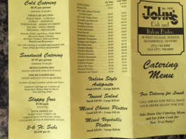 John's Deli And Italian Bistro menu