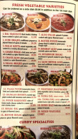 Tuscany Indian Grill menu