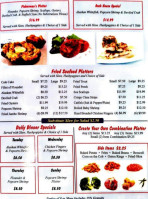 Fishermans Dock menu