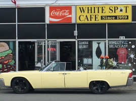 The White Spot Cafe outside