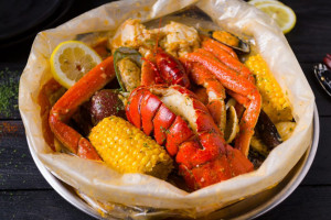 Crab Du Jour Xpress Cajun Seafood food