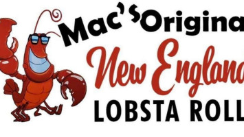 Mac's New England Lobster Rolls food
