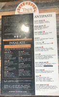 Tino's Artisan Pizza menu