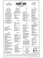 Pizzeta menu