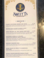 Sweet T's Southern Eatery menu